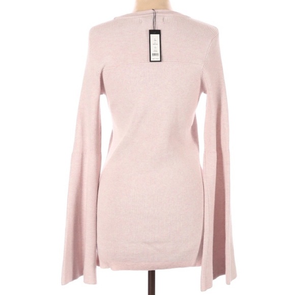 Romeo + Juliet Couture Heather Blush Sweater NWT Large - Picture 3 of 8